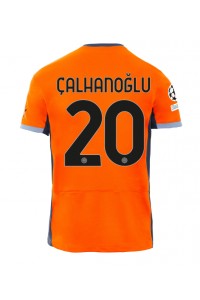 Fotbalové Dres Inter Milan Hakan Calhanoglu #20 Třetí Oblečení 2023-24 Krátký Rukáv